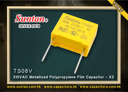 Various Values X2 Safety Capacitor Suppression - 310VAC 0.1uF to 1uF 