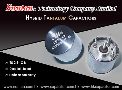 Suntan Hybrid Tantalum Capacitor– TS25-08