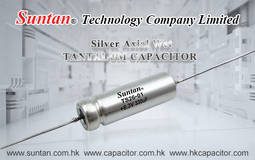 Silver Axial Wet Tantalum Capacitors – TS26-01