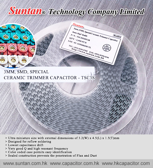 Suntan Ceramic Trimmer Capacitor