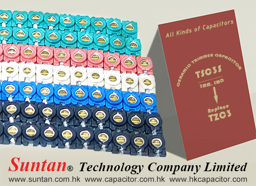 Suntan SMD Ceramic Trimmer Capacitor-TSC3S