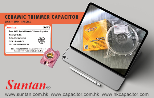 Suntan Special Ceramic Trimmer Capacitor