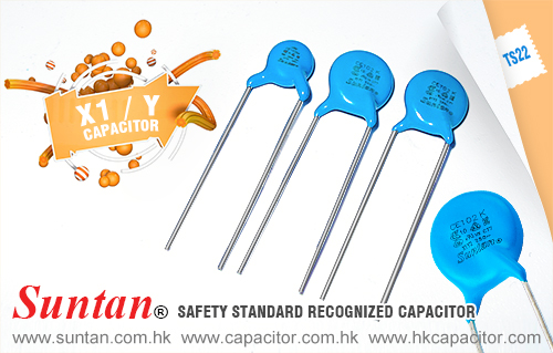 Suntan Safety Ceramic Capacitor TS22–X1/Y