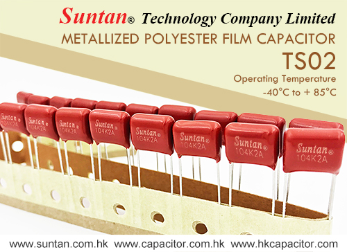 Suntan’s Metallized Polyester Film Capacitor – TS02