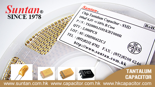 Suntan introduce our Tantalum Capacitor