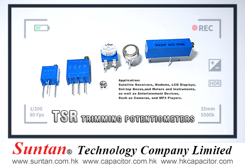 Suntan Trimming Potentiometers for precision instrument